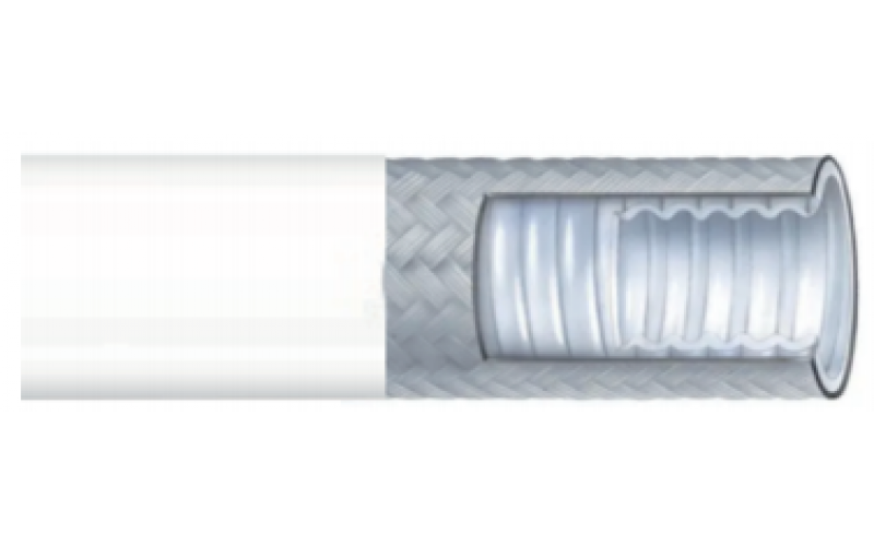 CVL-波紋PTFE硅膠特氟龍增強軟管