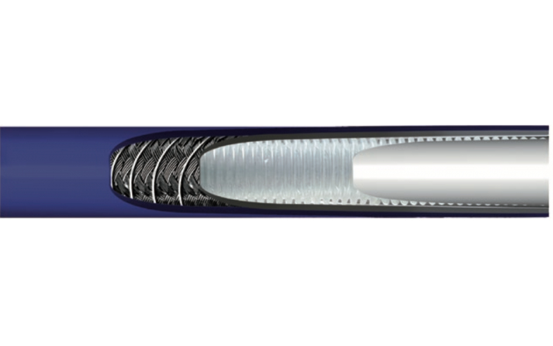 CSPR-平柔PTFE特氟龍鋼絲增強軟管