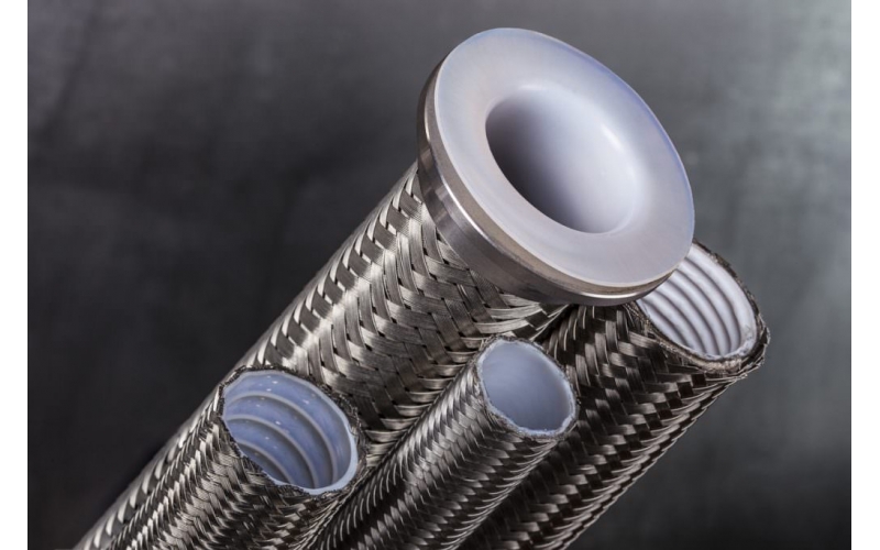 四氟編織軟管在涂布機上的應用