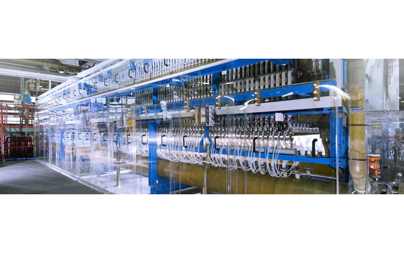 氯堿廠中聚四氟乙烯軟管的使用場景